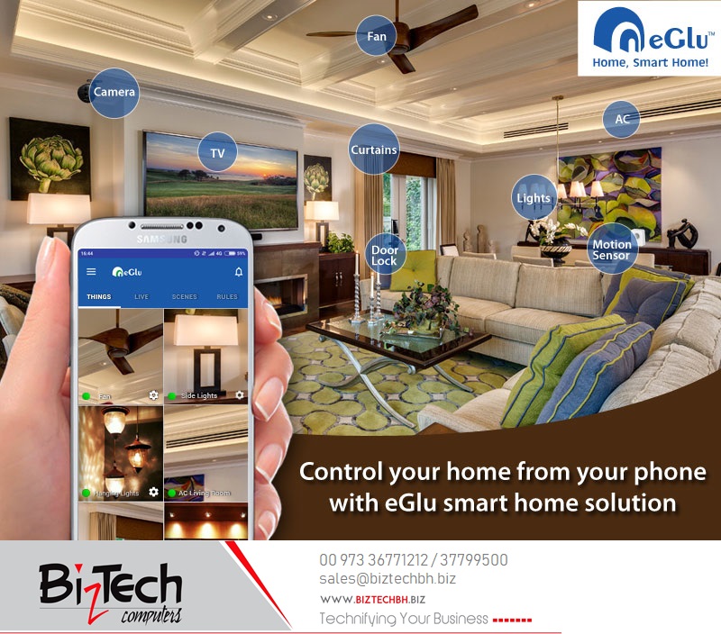 Home and Office Automation in Bahrain | eGlu Automation