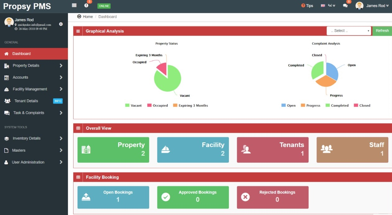 Property Management System in bahrain