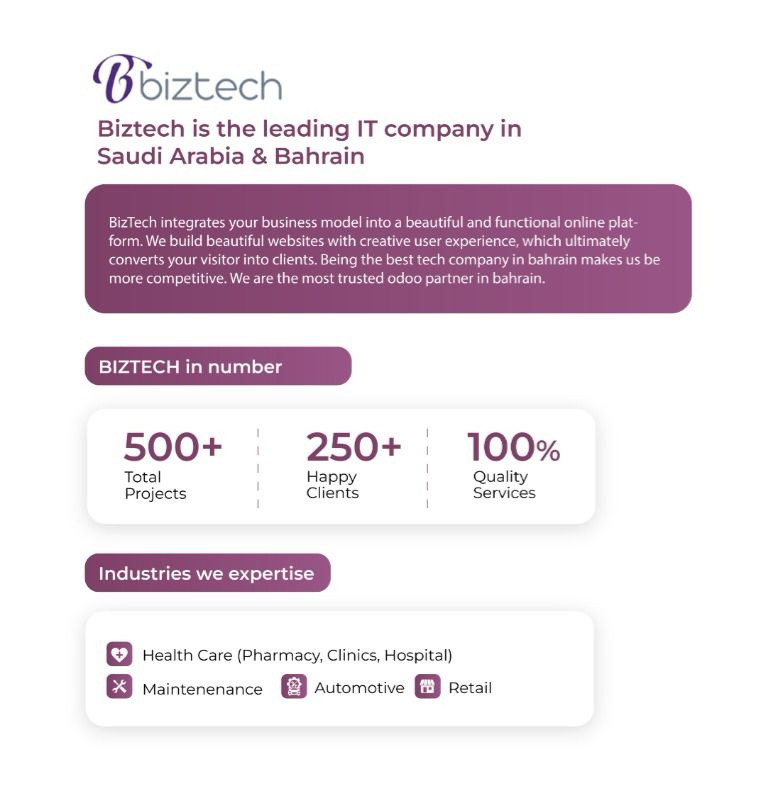Odoo Implementation in Saudi Arabia