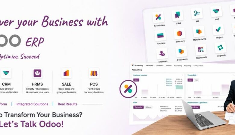 Odoo ERP Solutions: Empower Your Business with One Integrated Platform