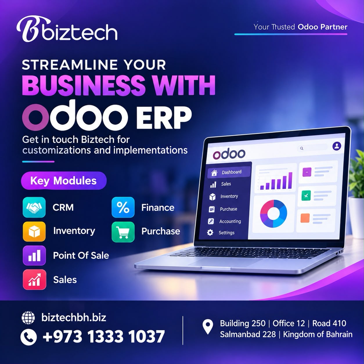Odoo Partner in Bahrain